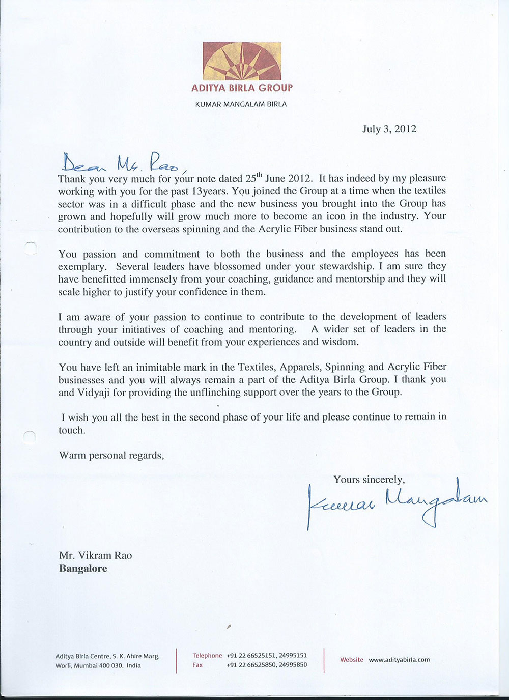 letter